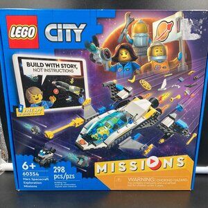 Lego CITY Mars Spacecraft Exploration Missions 298 Pcs #60354